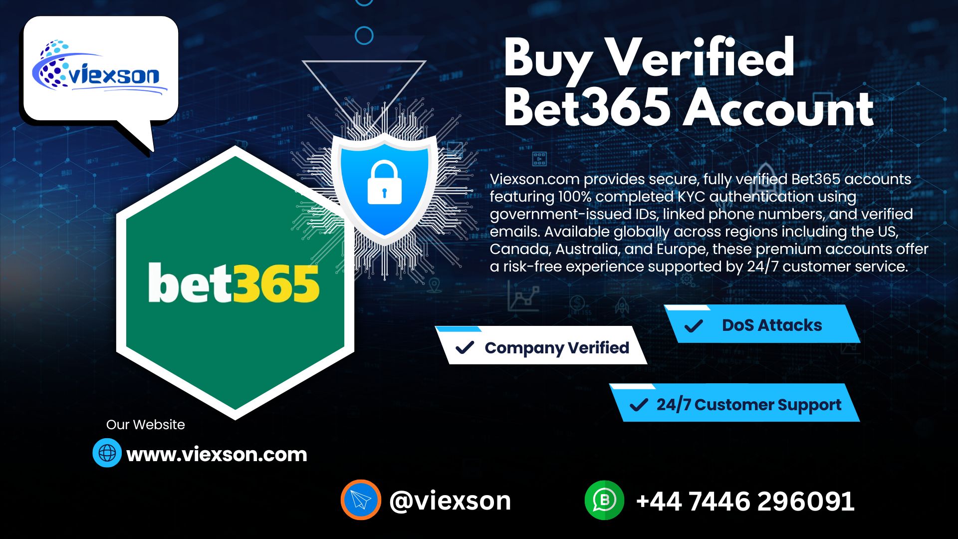 Buy Verified Bet365 Account